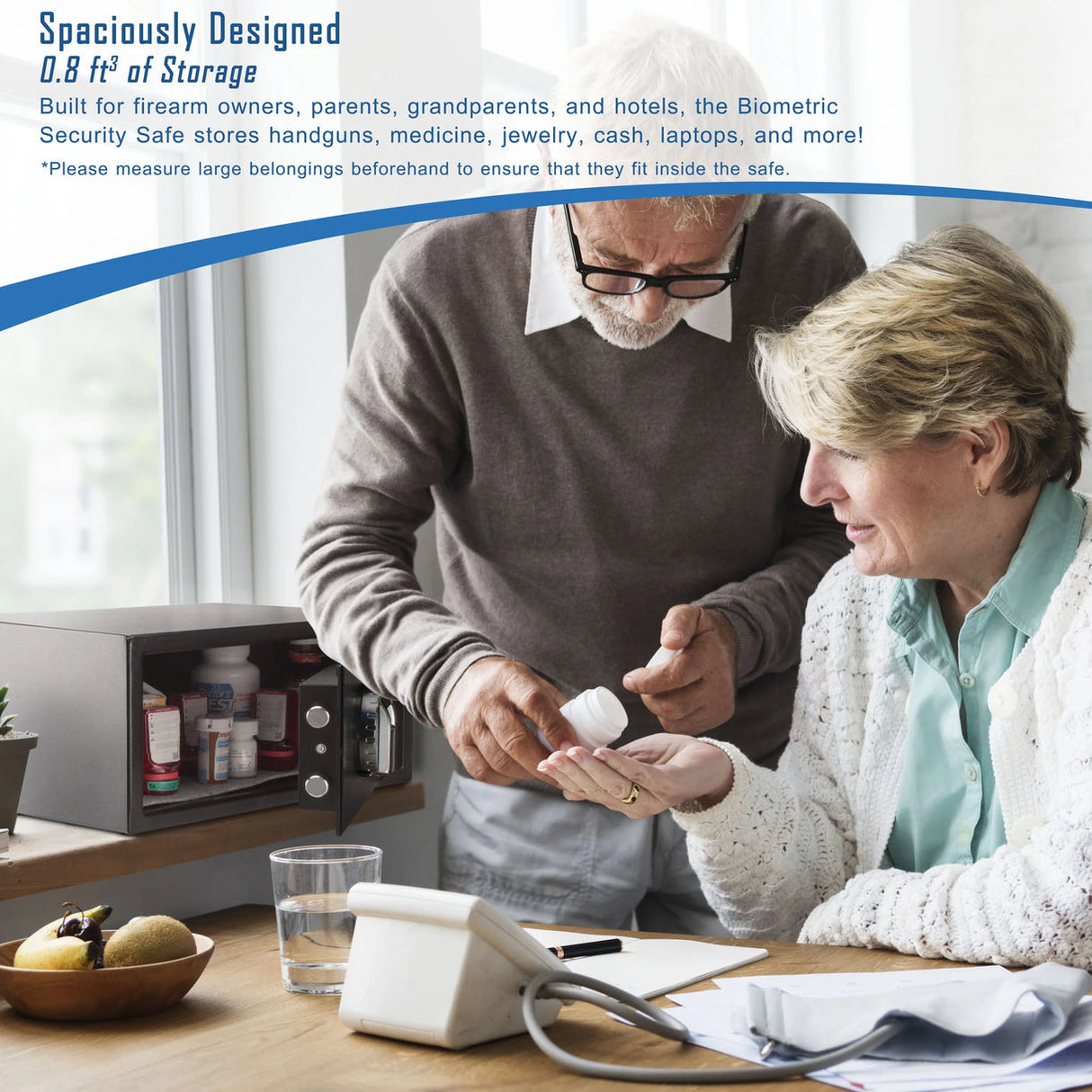 Barska BIOMETRIC Security Safe 0.8 CUBIC FT