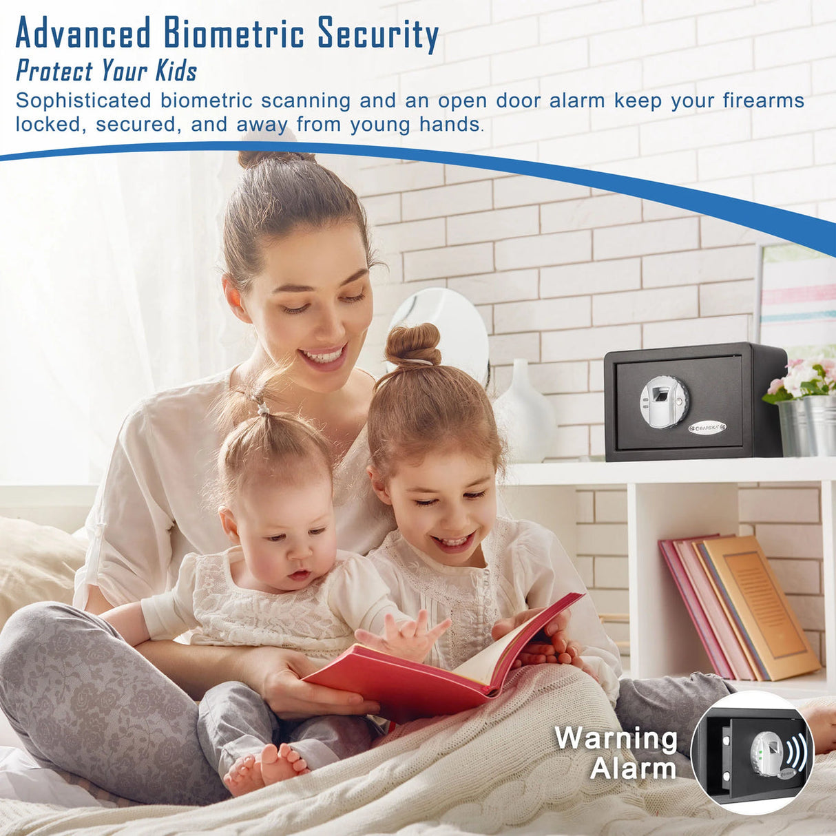 Barska BIOMETRIC Security Safe 0.29 CUBIC FT