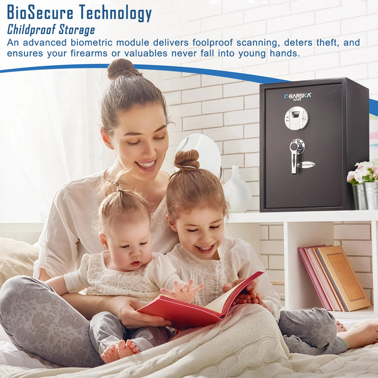 Barska BIOMETRIC Security Safe 1.45 CUBIC FT