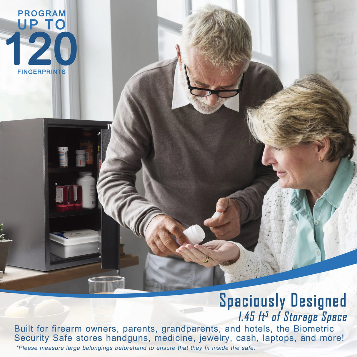 Barska BIOMETRIC Security Safe 1.45 CUBIC FT