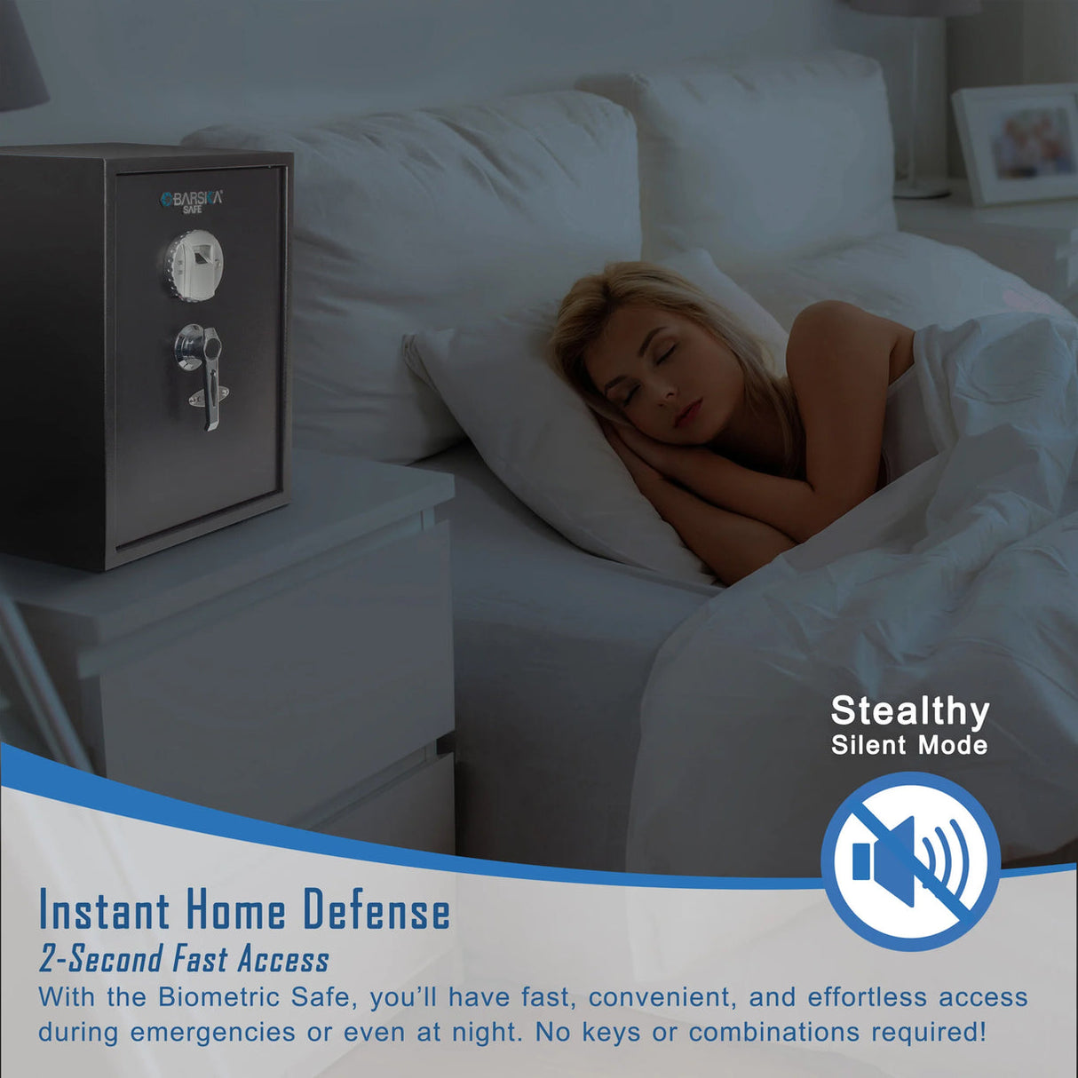 Barska BIOMETRIC Security Safe 1.45 CUBIC FT