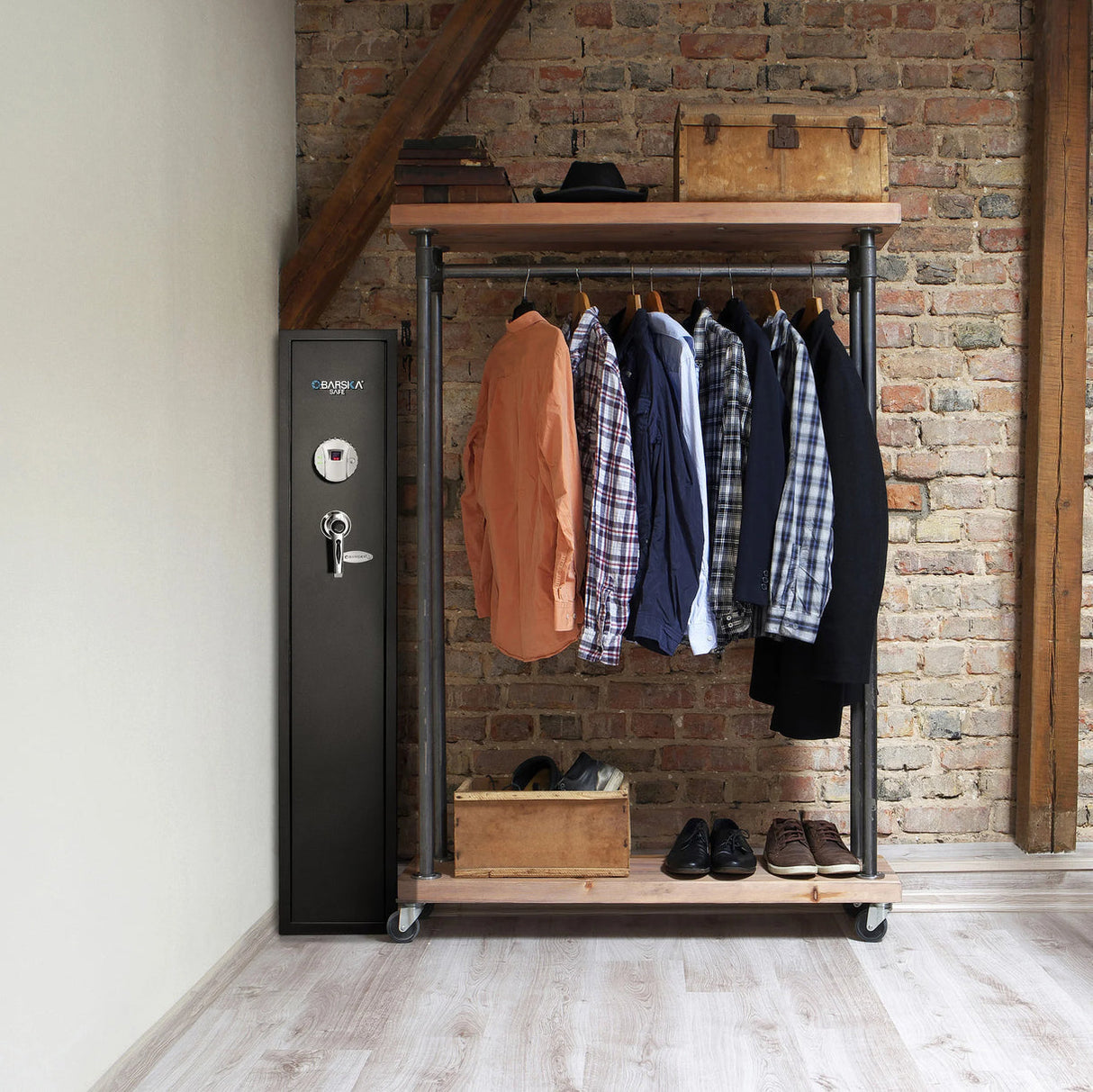 Barska 1.83 CUBIC FT Tall Biometric Safe