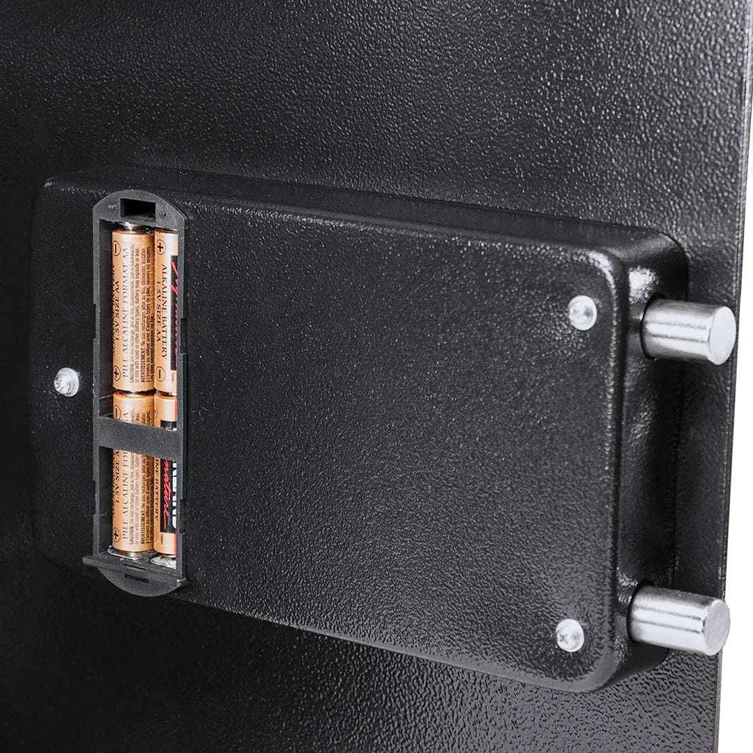 Barska BIOMETRIC Wall Safe 0.52 CUBIC FT left opening