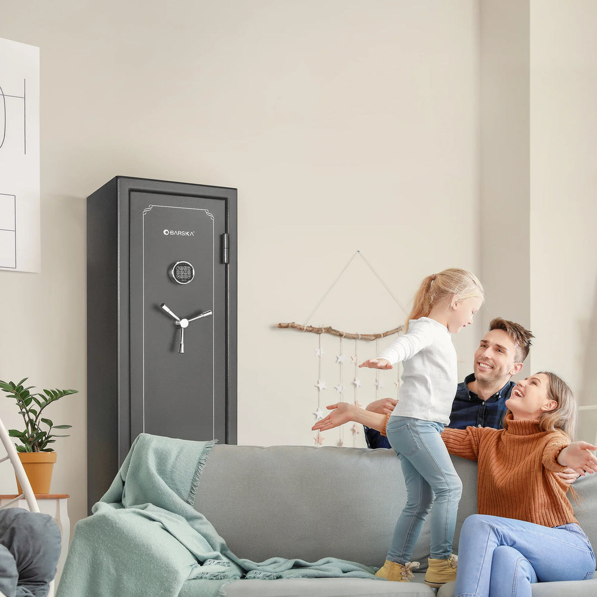 Barska Fireproof Safe Vault 8.47 CUBIC FT Tall