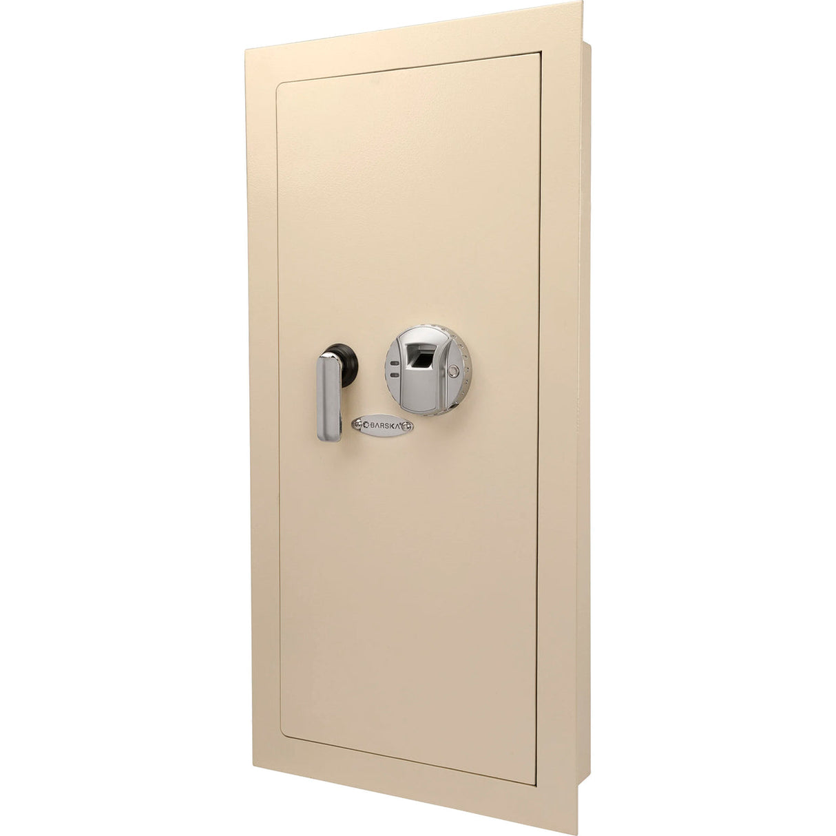 Barska BIOMETRIC Wall Safe 0.82 CUBIC FT Beige