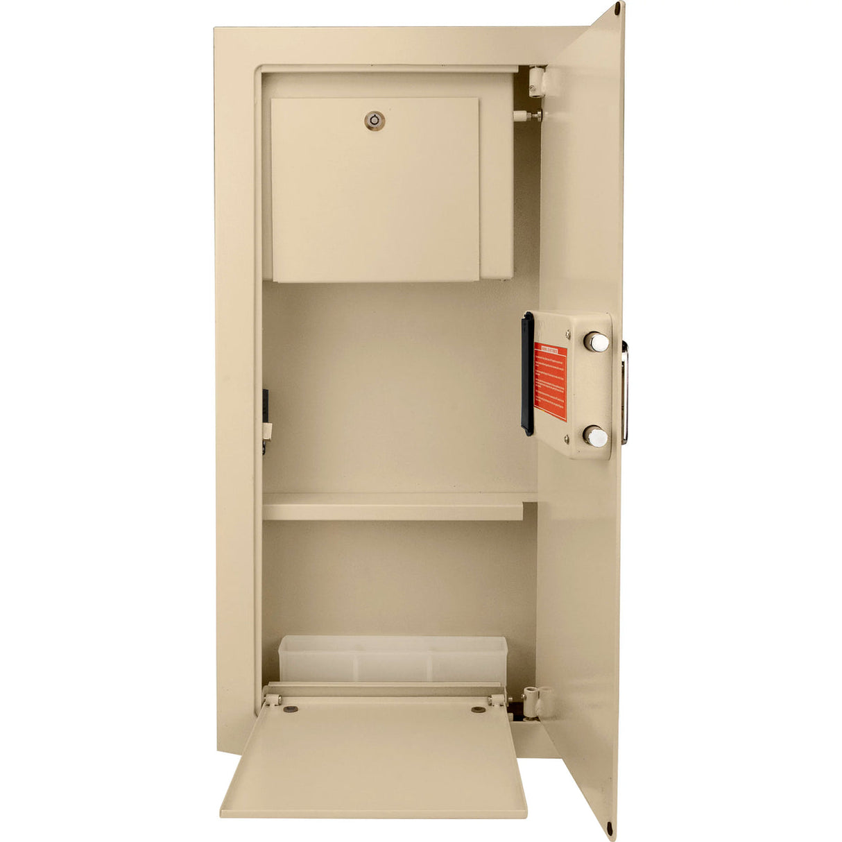 Barska BIOMETRIC Wall Safe 0.82 CUBIC FT Beige