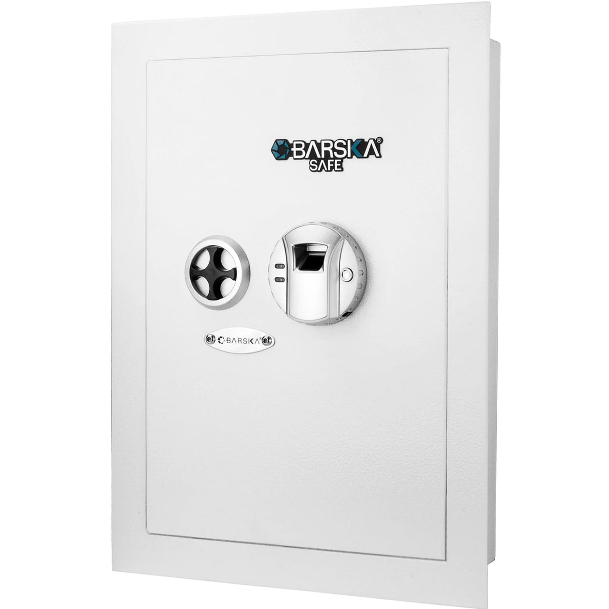 Barska BIOMETRIC Wall Safe 0.52 CUBIC FT WHITE