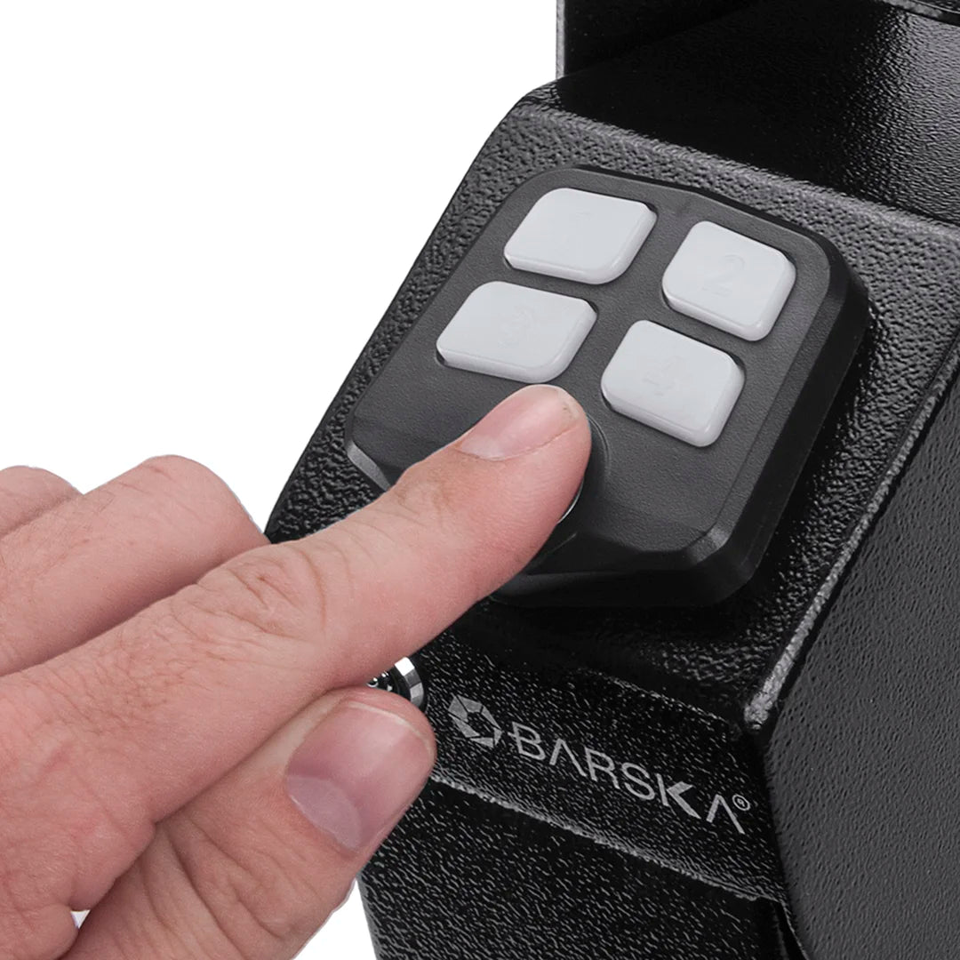 Barska Pistol Keypad Biometric Safe