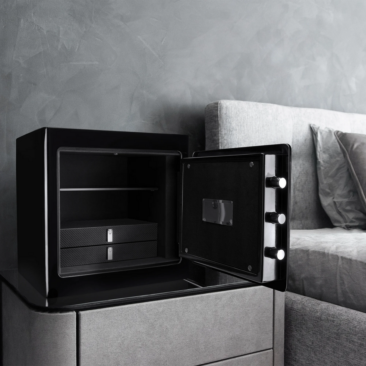 Barska 1.01 CUBIC FT Black Jewelry Safe V2