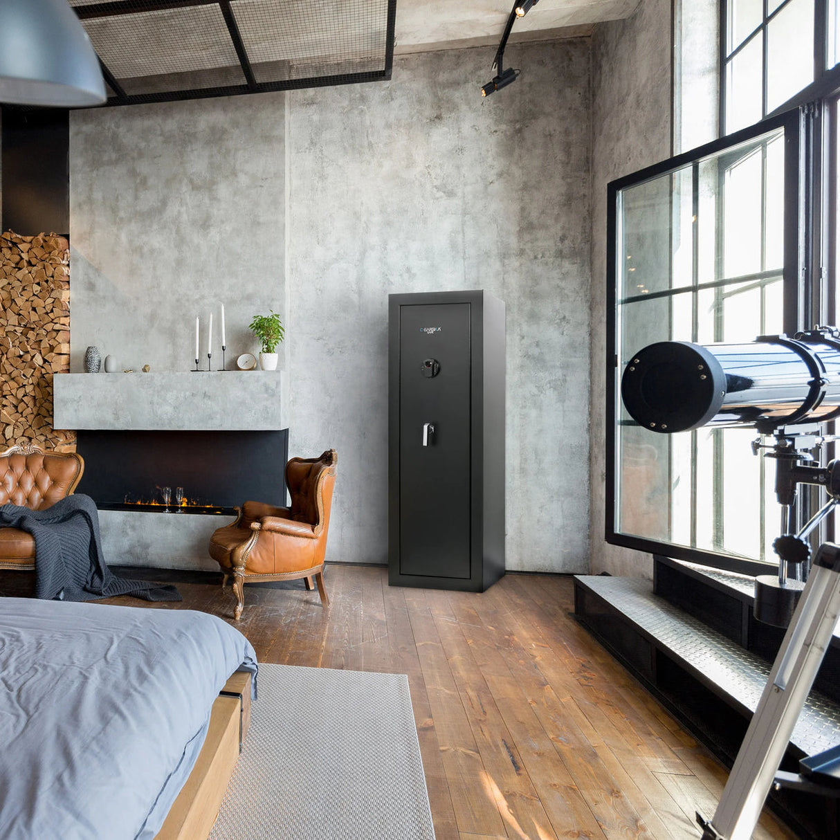 Barska 9.33 CUBIC FT Biometric Key Pad Safe