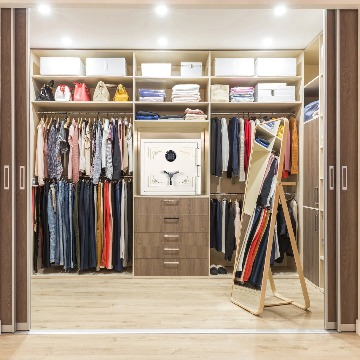 1.91 CUBIC FT keypad Fireproof Jewelry safe