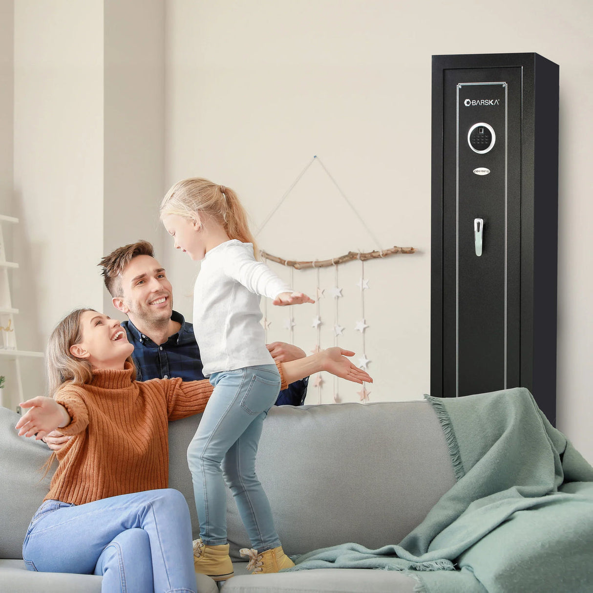 Barska 5.51 CUBIC FT Biometric Keypad safe