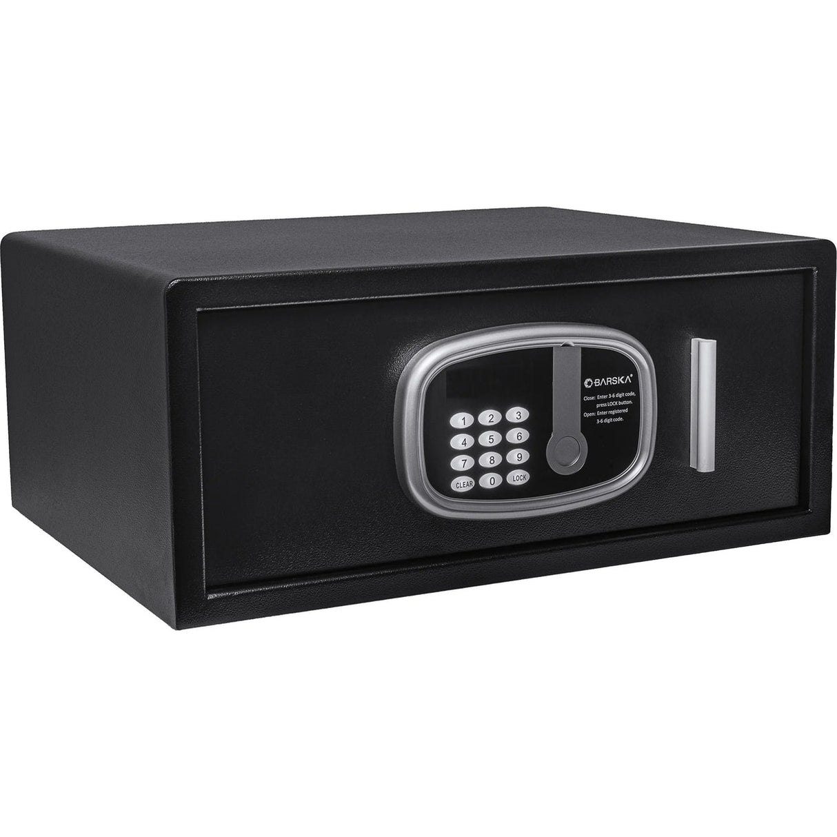Barska Hotel Safe 0.72 Cubic Ft Front-Open Drawer
