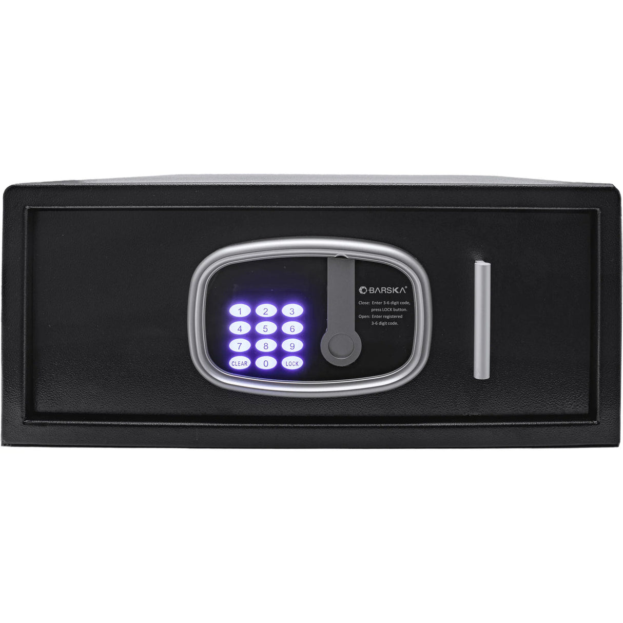 Barska Hotel Safe 0.72 Cubic Ft Front-Open Drawer