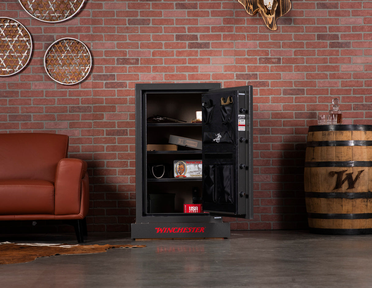 WH12 Home Safe Slate E-LOCK