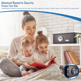 Barska BIOMETRIC Safe 0.23 CUBIC FT Top Opening
