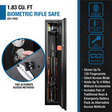 Barska 1.83 CUBIC FT Tall Biometric Safe