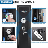 Barska 1.83 CUBIC FT Tall Biometric Safe
