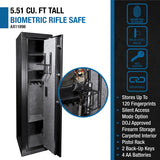 Barska BIOMETRIC  Safe 5.51 CUBIC FT TALL