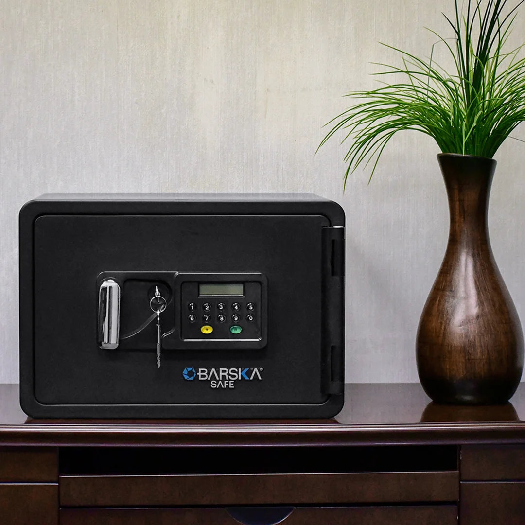 Barska 0.54 CUBIC FT Keypad Fireproof Security Safe
