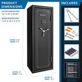 Barska Fireproof Safe Vault 8.47 CUBIC FT Tall
