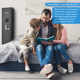 Barska BIOMETRIC Keypad Safe  1.83 CU FT
