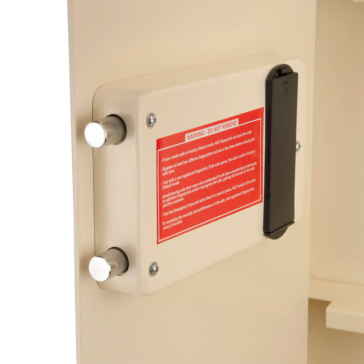 Barska BIOMETRIC Wall Safe 0.82 CUBIC FT Beige