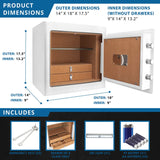 Barska 1.01 CUBIC FT Jewelry Safe