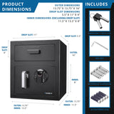 Barska BIOMETRIC Depository Safe