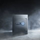 Barska 1.64 CUBIC FT Biometric Fireproof Safe, Grey