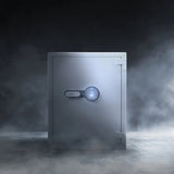 Barska 4.48 CUBIC FT Biometric Fireproof Safe, White