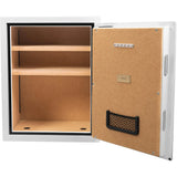 Barska 4.48 CUBIC FT Biometric Fireproof Safe, White