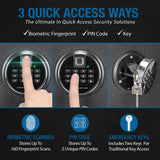 Barska 5.51 CUBIC FT Biometric Keypad safe