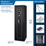 Barska 5.51 CUBIC FT Biometric Keypad safe