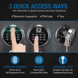 Barska 2.02 Cubic Ft Biometric Keypad Safe