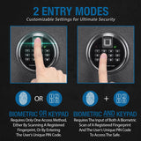 Barska 2.02 Cubic Ft Biometric Keypad Safe