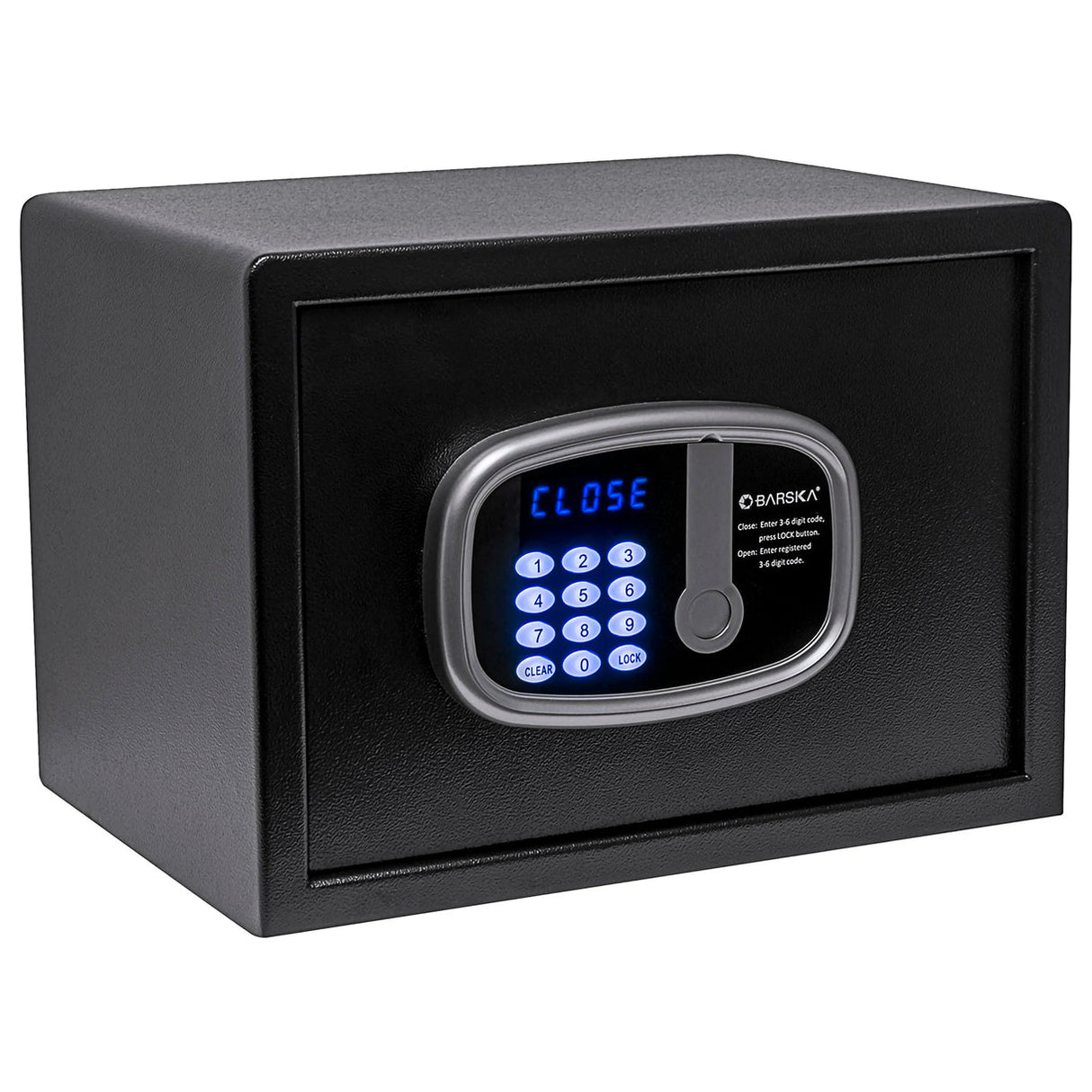 Barska Hotel Safe 0.58 Cubic Ft Compact