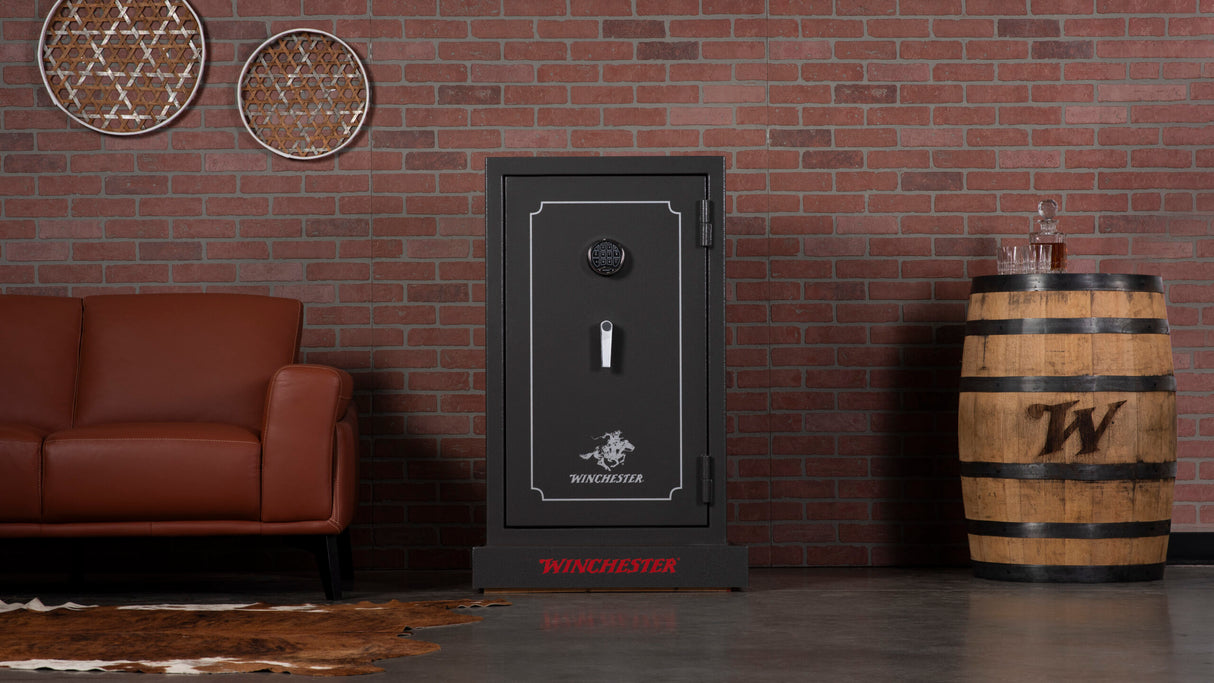 WH12 Home Black Safe E-LOCK